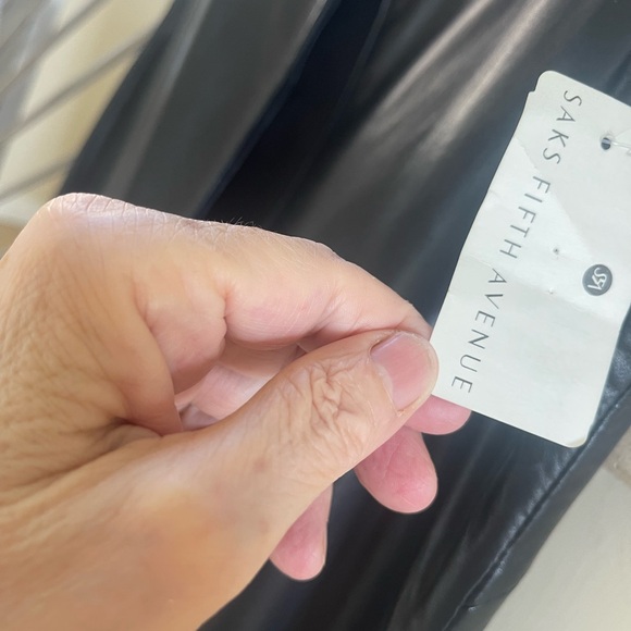 VINTAGE MARC JACOBS BLACK LEATHER DRESS - Picture 12 of 16